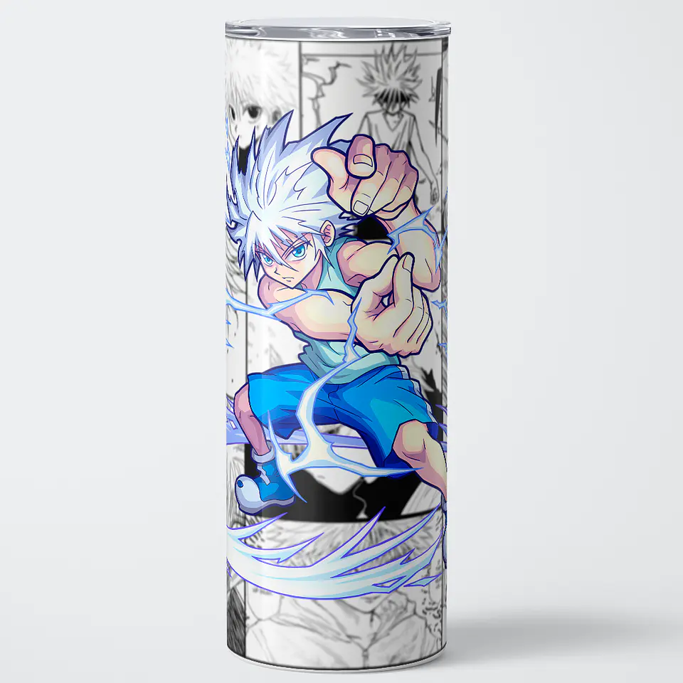 Vaso térmico 600ml - Diseño Killua Godspeed Lightning 1