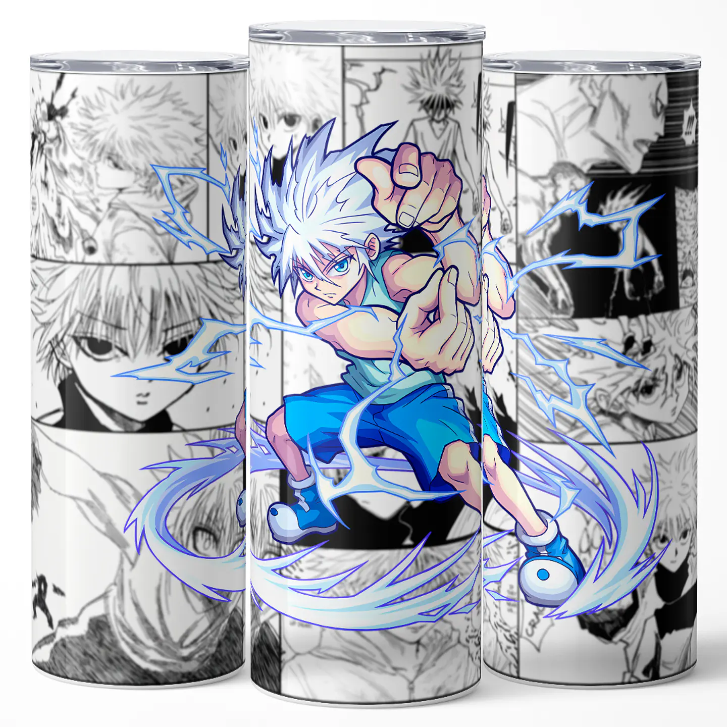 Vaso térmico 600ml - Diseño Killua Godspeed Lightning 3