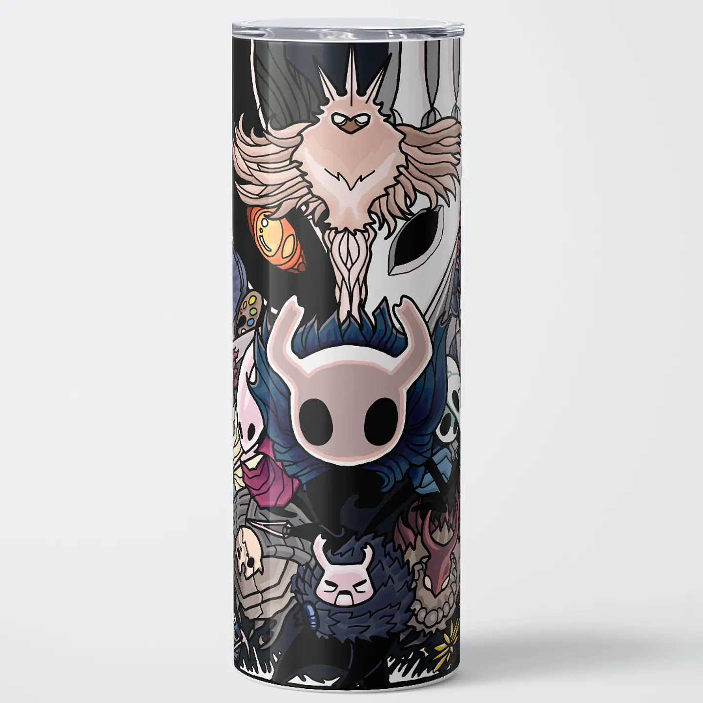 Vaso térmico 600ml - Diseño Hollow Knight Hallownest Collage 1