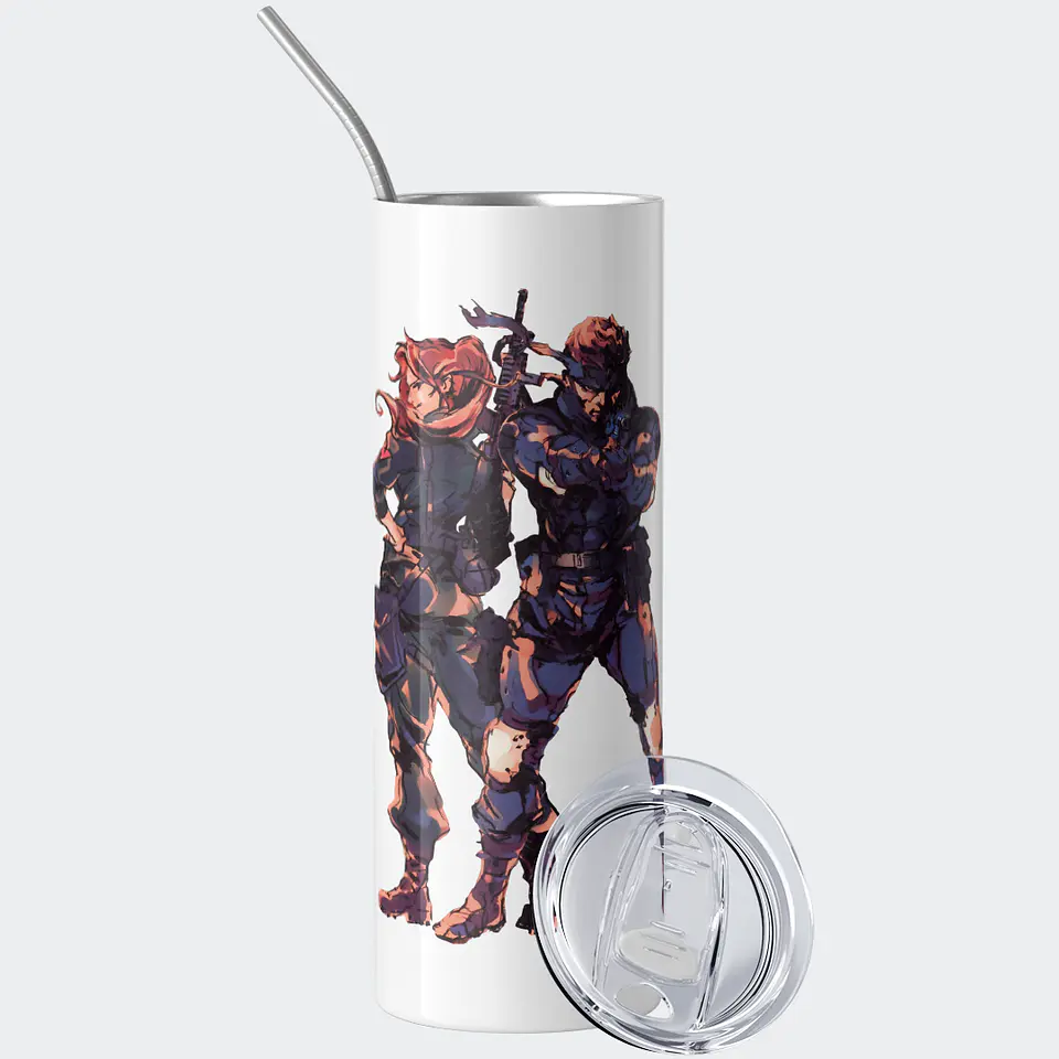 Vaso térmico 600ml - Diseño MGS Legacy Shinkawa Style 2