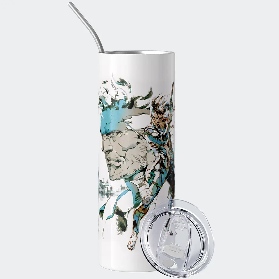 Vaso térmico 600ml - Diseño MGS Shinkawa Ink 2