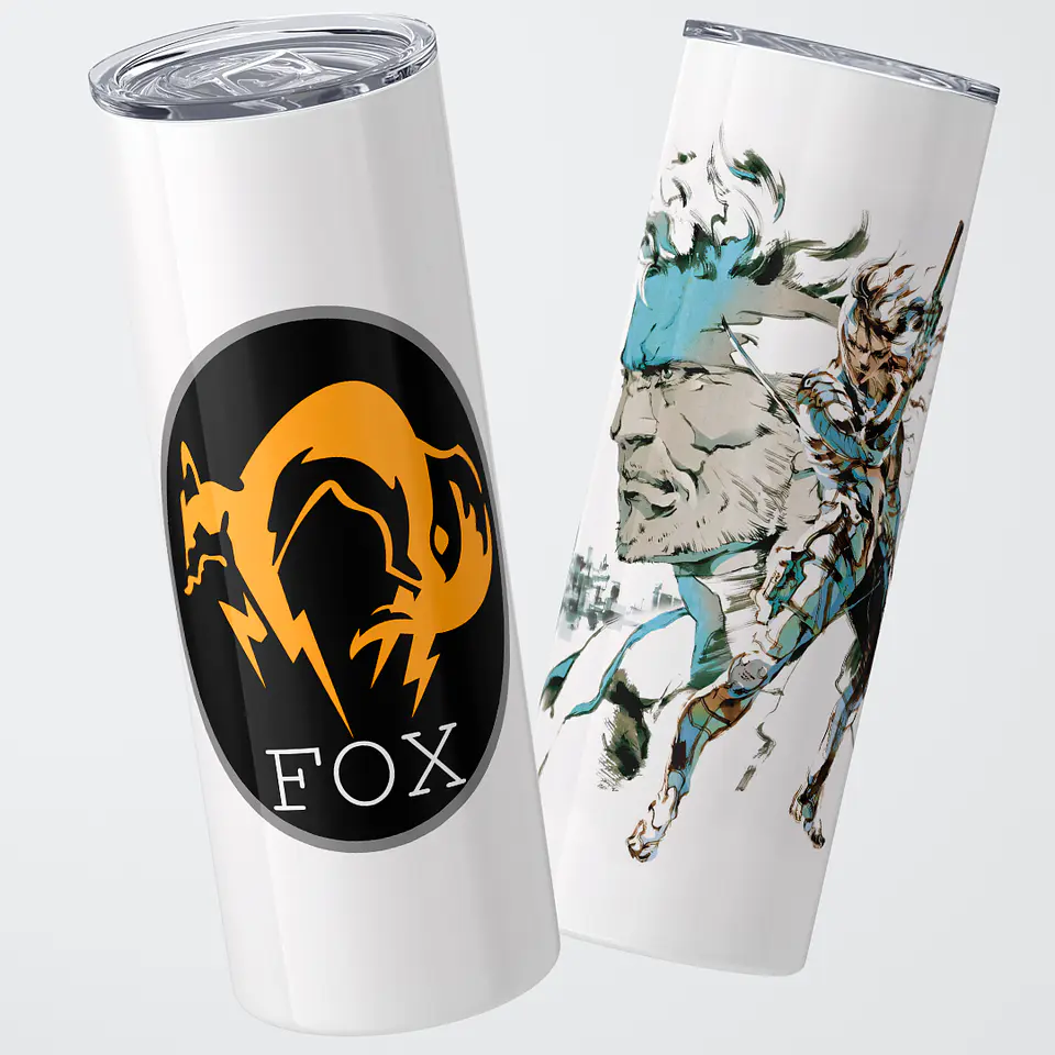 Vaso térmico 600ml - Diseño MGS Shinkawa Ink 1