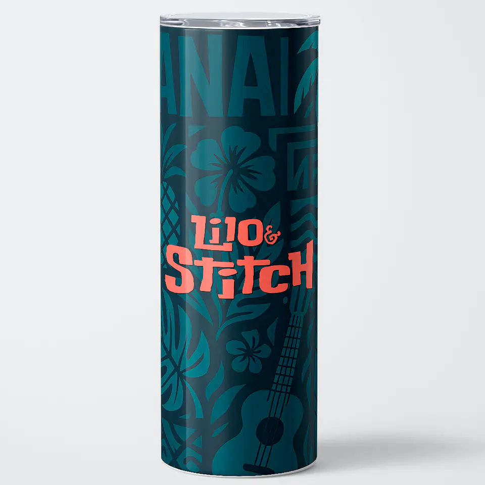 Vaso térmico 600ml - Diseño Lilo & Stitch Ohana Deep Teal 1
