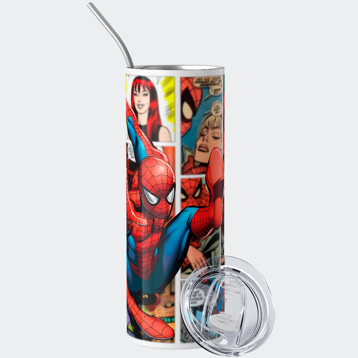 Vaso térmico 600ml - Diseño Spider-Man Classic Comic Panels 2