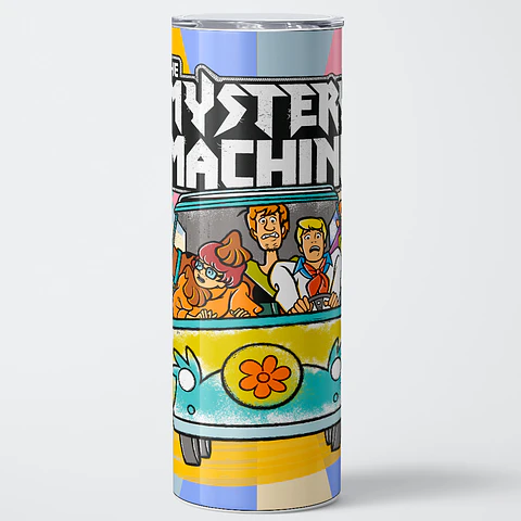 Vaso térmico 600ml - Diseño Scooby-Doo Mystery Machine Retro