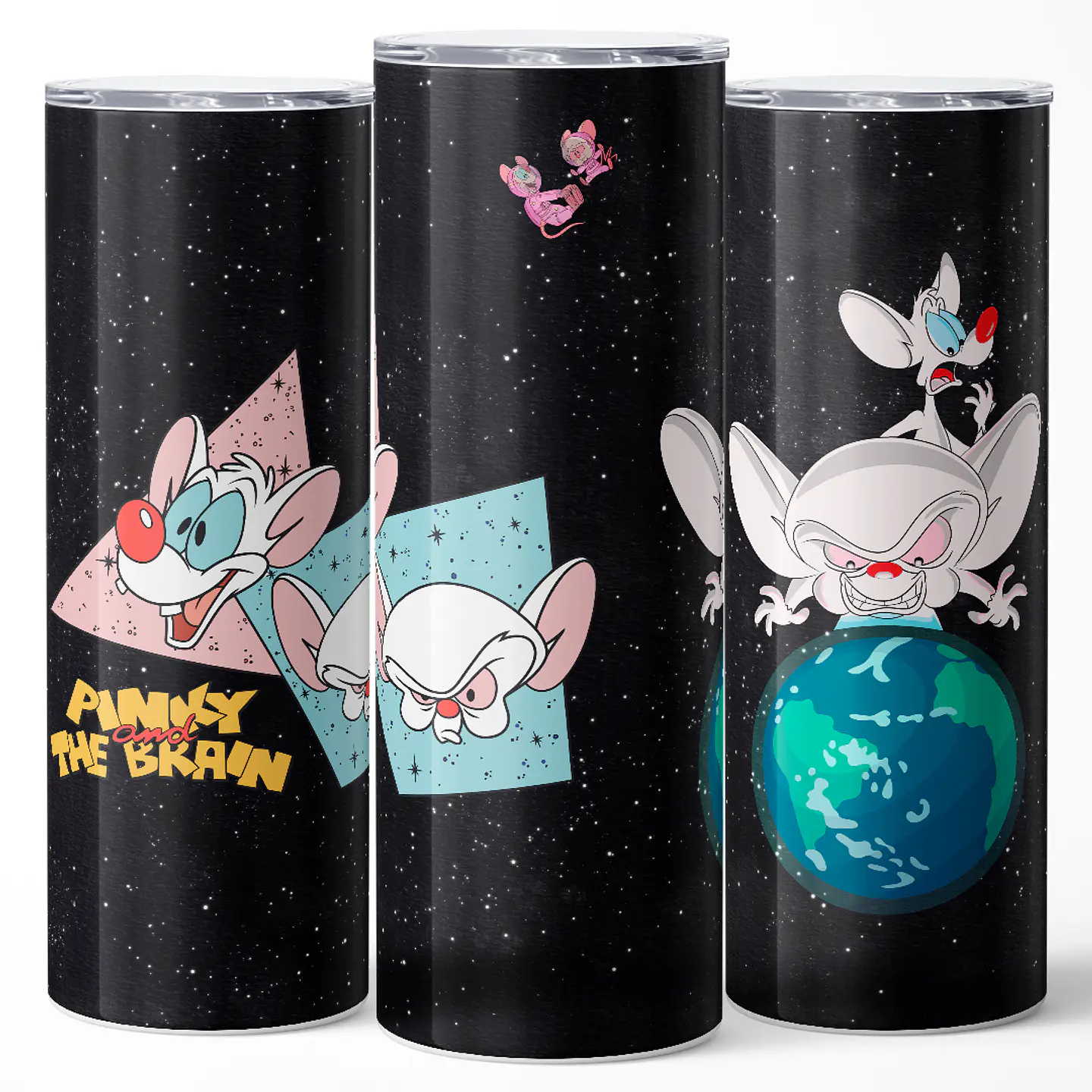 Vaso térmico 600ml - Diseño Pinky and the Brain World Domination 3