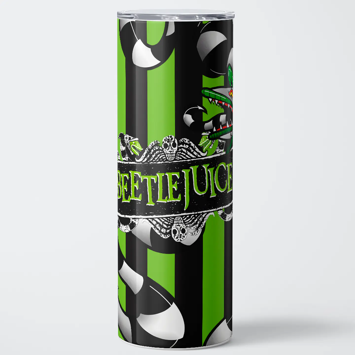 Vaso térmico 600ml - Diseño Beetlejuice Sandworm Stripe 1