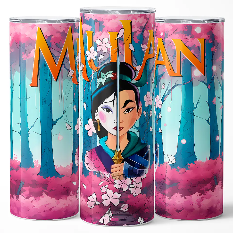 Vaso térmico 600ml - Diseño Mulan Dual Reflection Blossom 3