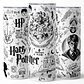 Vaso térmico 600ml - Diseño Harry Potter Minimalist Doodle - Miniatura 3