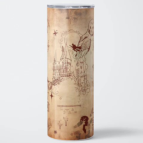 Vaso térmico 600ml - Diseño Harry Potter Marauders Map Edition