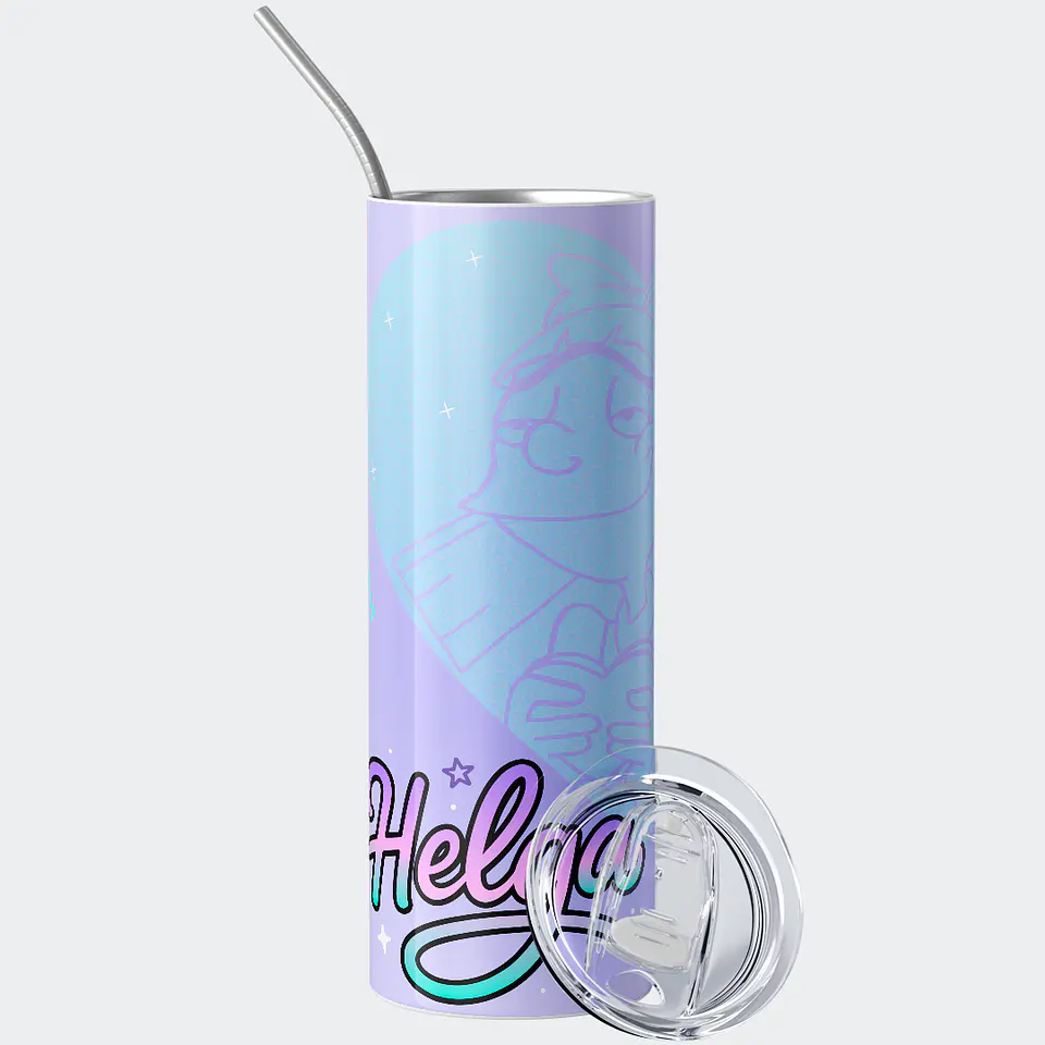 Vaso térmico 600ml - Diseño Helga Pataki Secret Love Edition 2