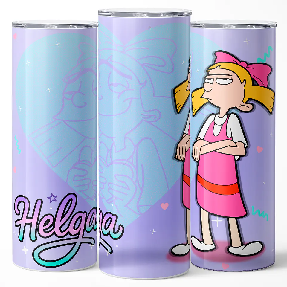 Vaso térmico 600ml - Diseño Helga Pataki Secret Love Edition 3