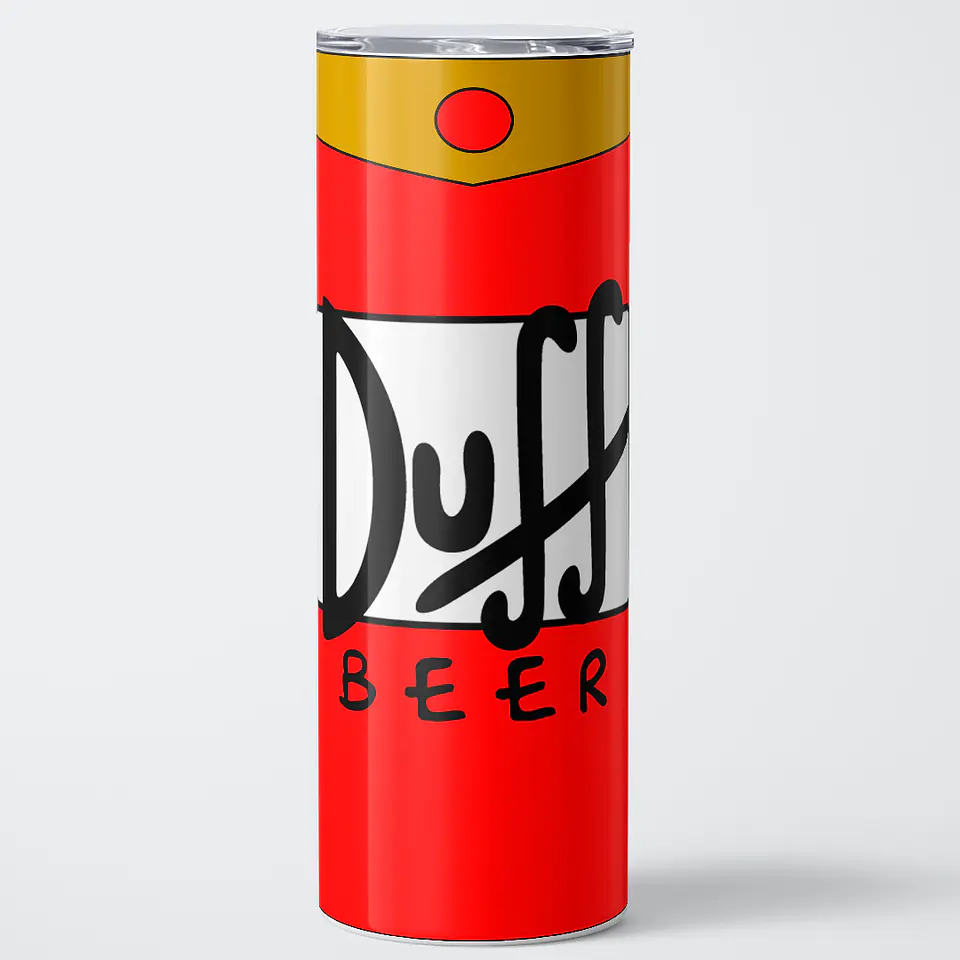 Vaso térmico 600ml - Diseño Duff Beer Classic Can 2