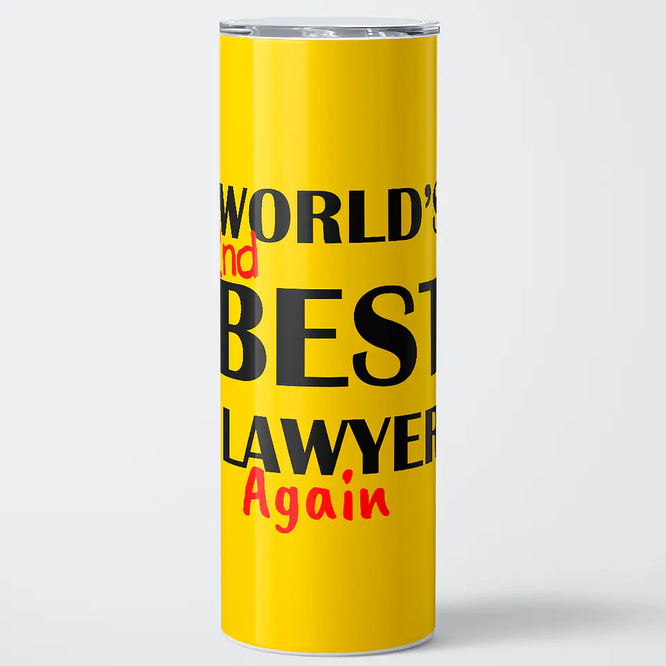 Vaso térmico 600ml - Diseño Better Call Saul 2nd Best Lawyer Again Edition 1