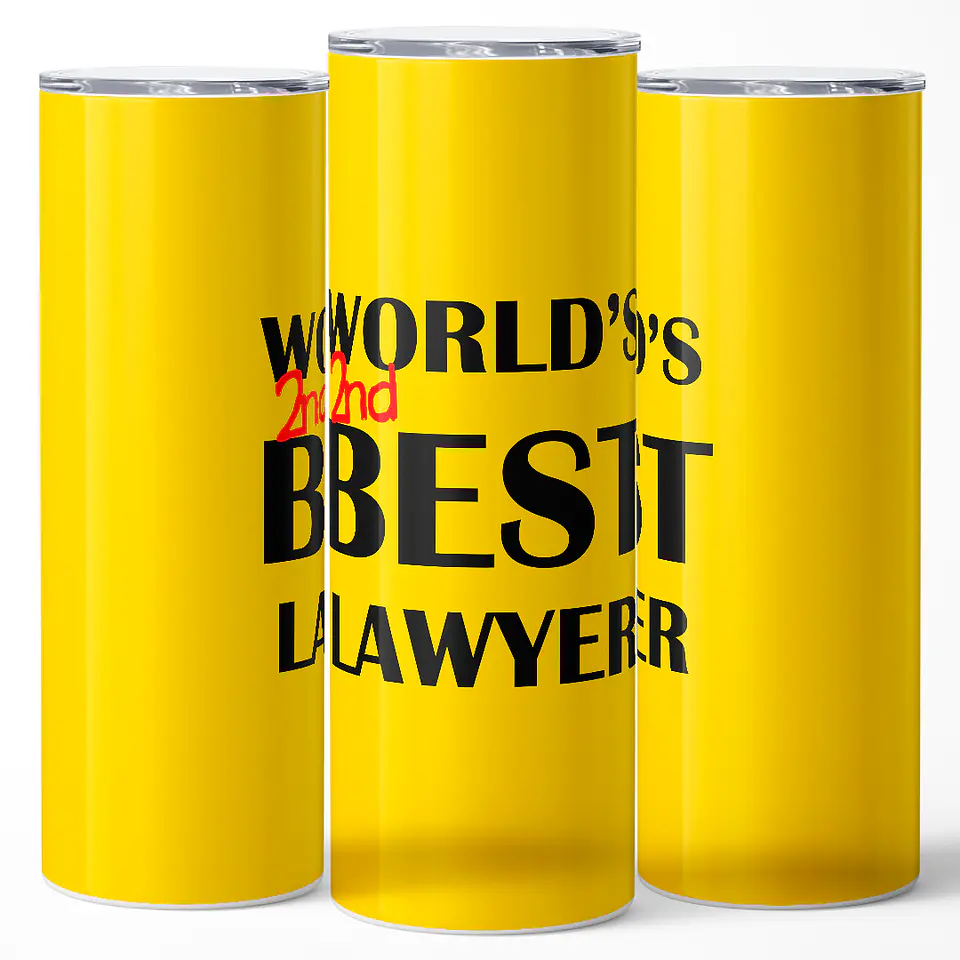 Vaso térmico 600ml - Diseño Better Call Saul World's 2nd Best Lawyer 3