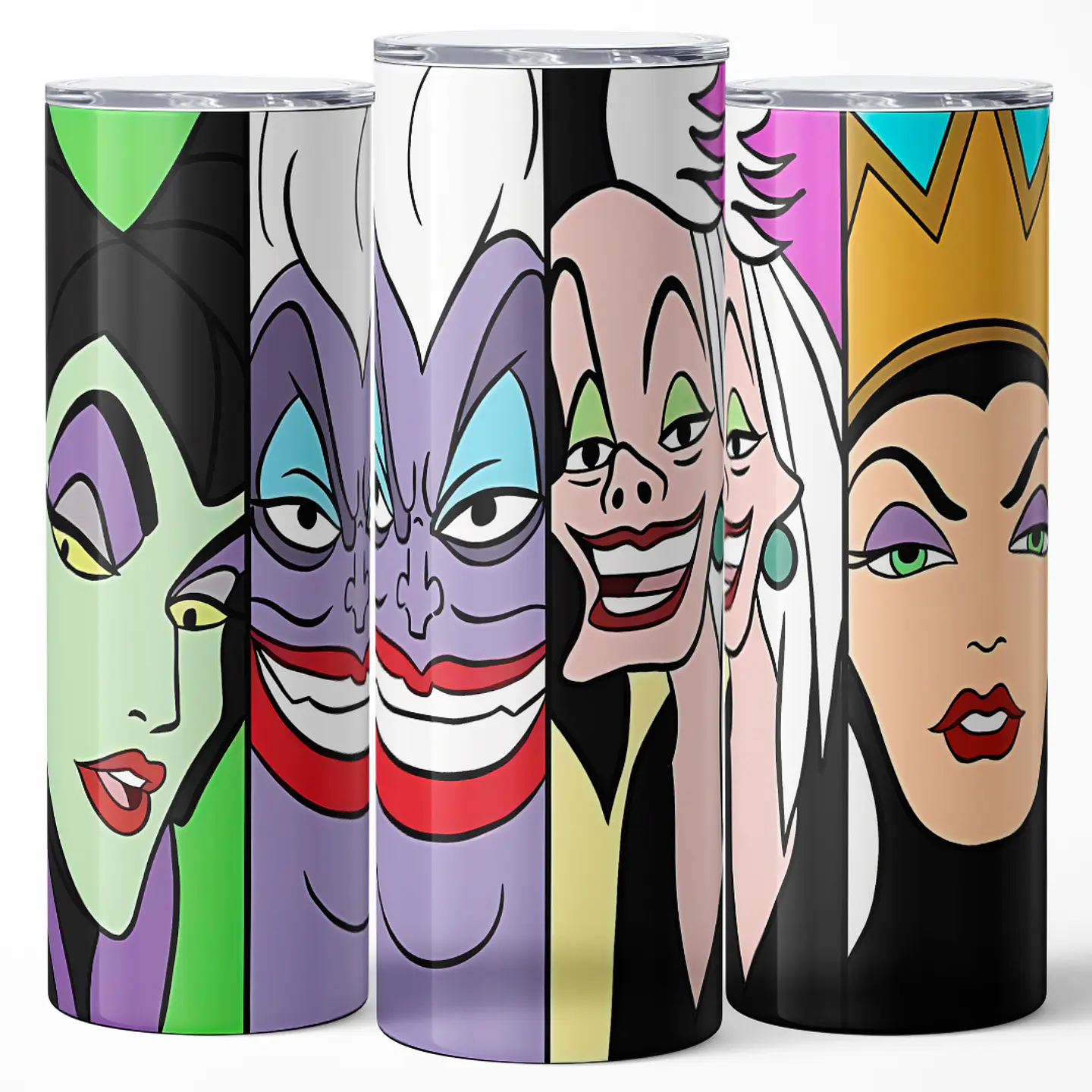 Vaso térmico 600ml - Diseño Villain Icons Split 3