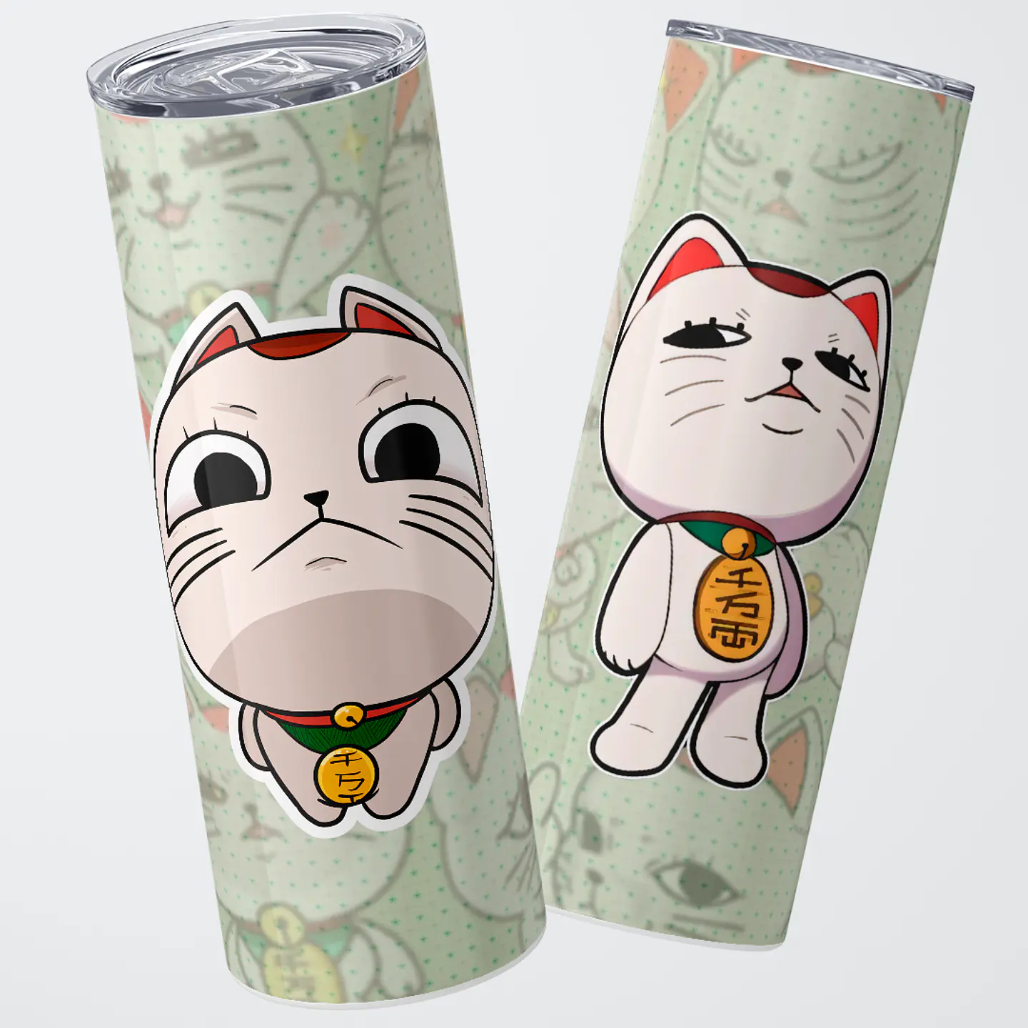 Vaso térmico 600ml - Diseño Turbo Granny Pastel 1