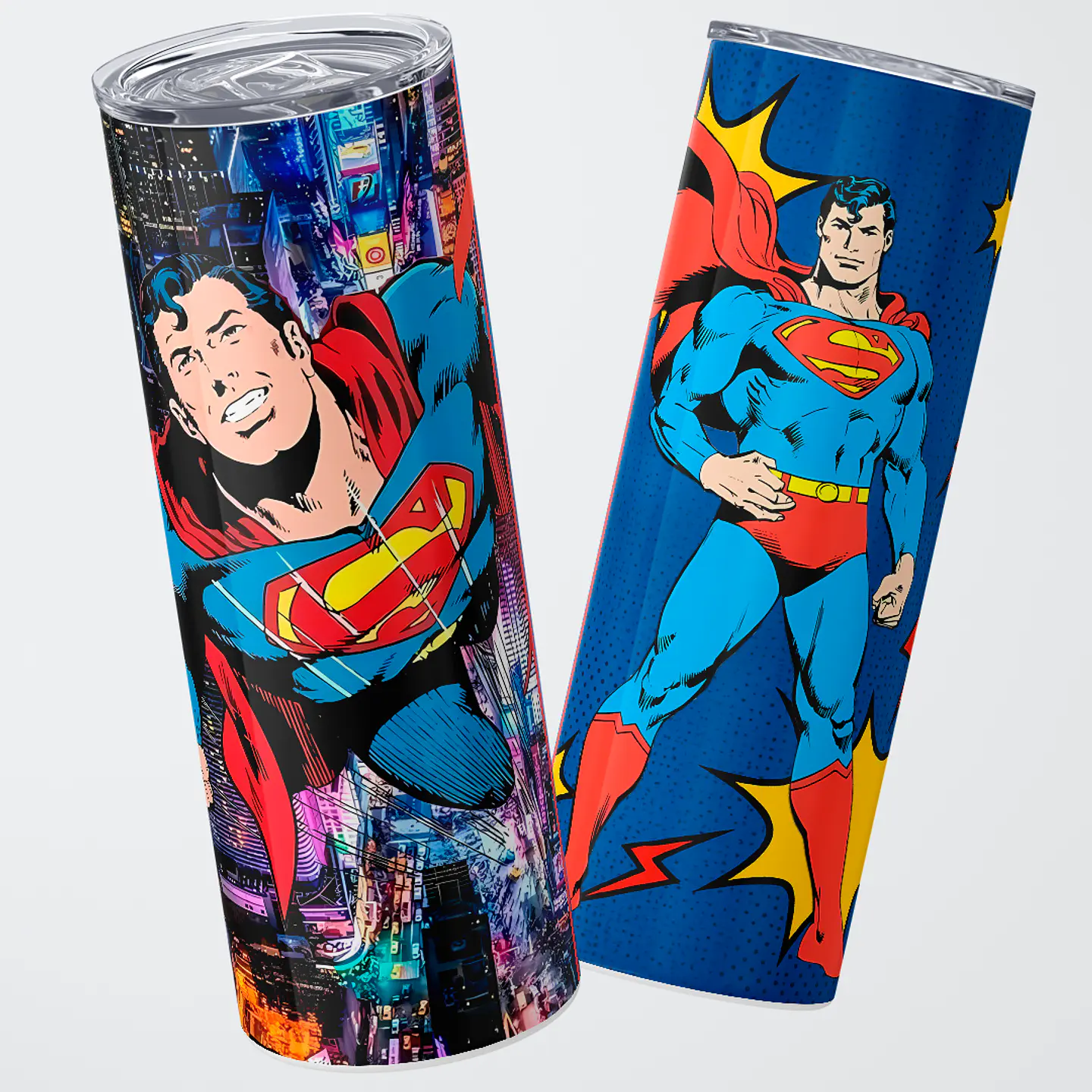 Vaso térmico 600ml - Diseño Superman Metropolis Pop 1