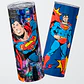 Vaso térmico 600ml - Diseño Superman Metropolis Pop - Miniatura 1