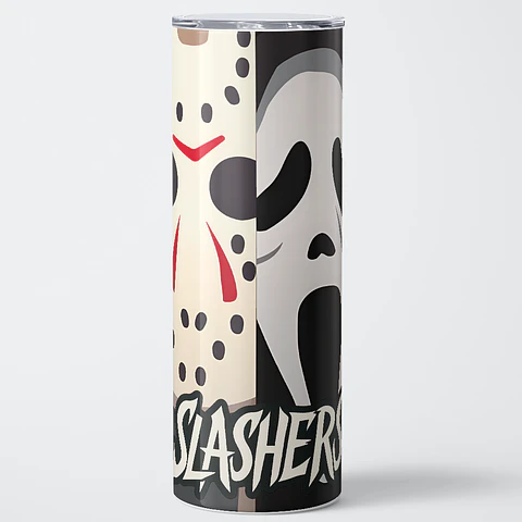 Vaso térmico 600ml - Diseño Slashers Horror Split