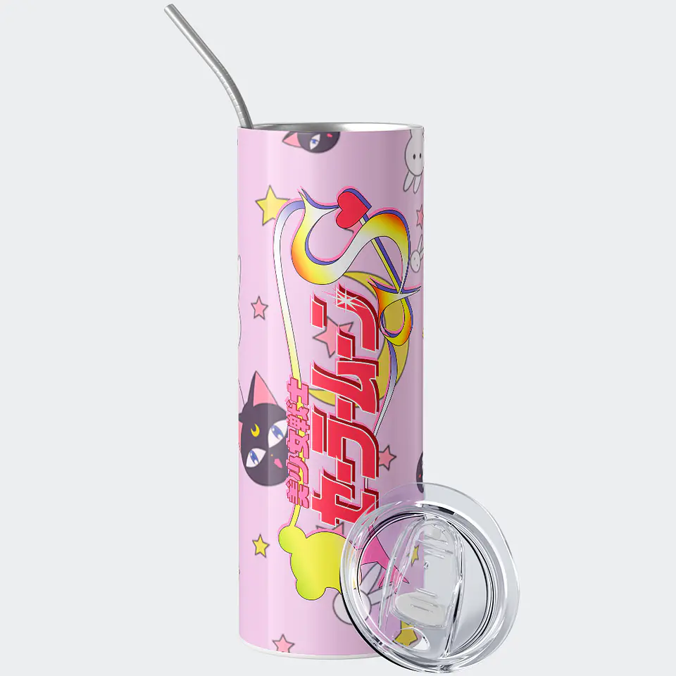 Vaso térmico 600ml - Diseño Sailor Moon Cosmic Pop 2