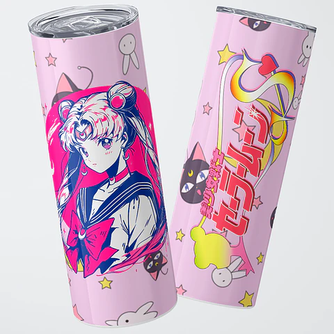 Vaso térmico 600ml - Diseño Sailor Moon Cosmic Pop