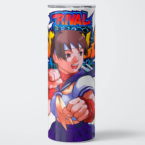 Vaso térmico 600ml - Diseño Sakura Kasugano Rival Schools
