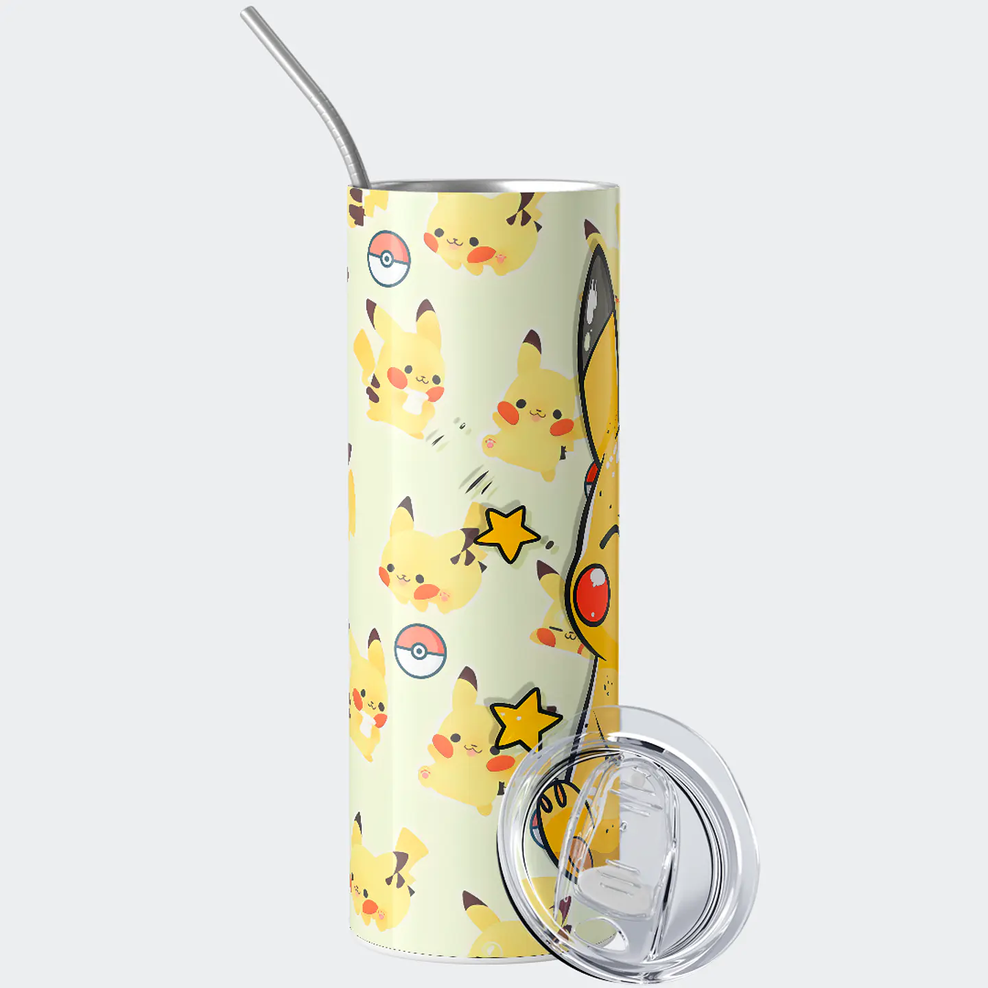 Vaso térmico 600ml - Diseño Pikachu Happy Pattern Edition 2