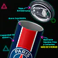 Vaso térmico 600ml - Diseño PSG Parisian - Miniatura 3