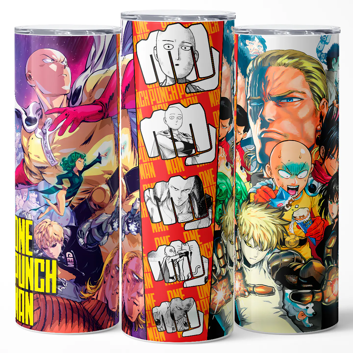 Vaso térmico 600ml - Diseño One Punch Man Hero Combo 3