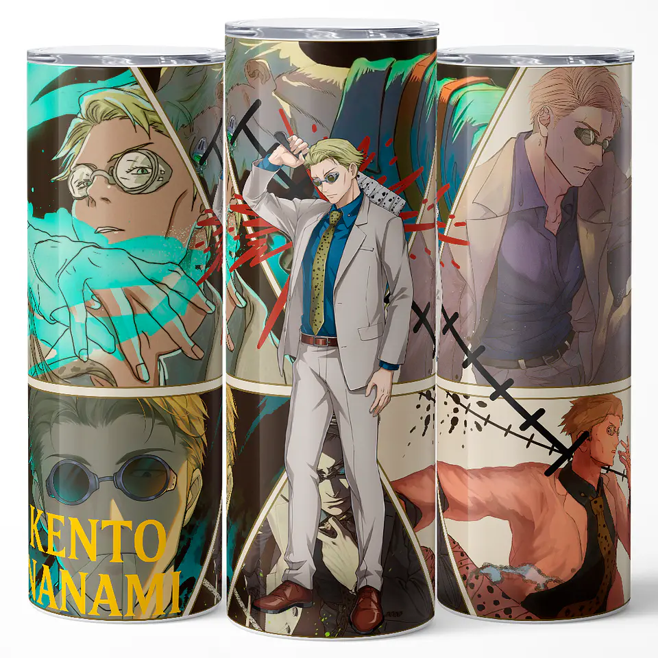 Vaso térmico 600ml - Diseño Nanami Overtime Sorcerer 3