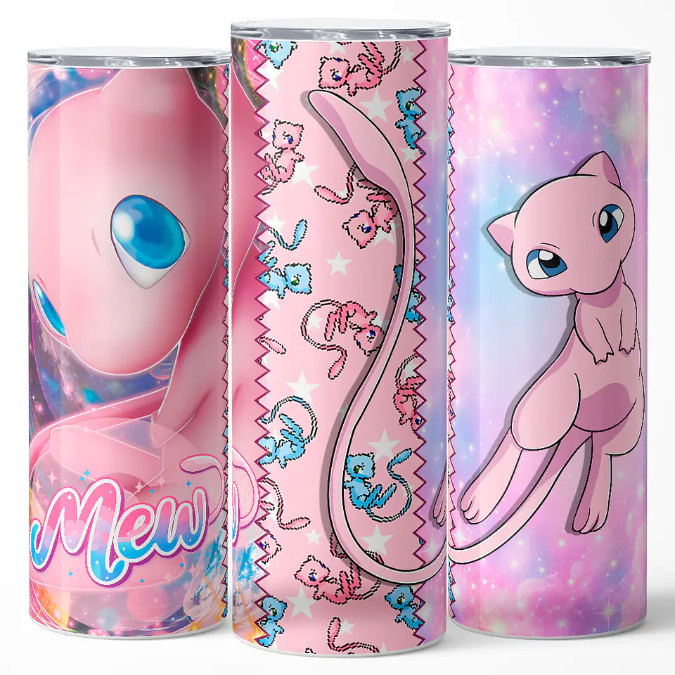 Vaso térmico 600ml - Diseño Mew Cosmic 3