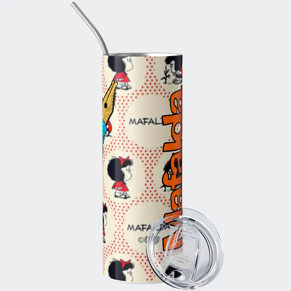 Vaso térmico 600ml - Diseño Mafalda Polka Dot Creative 2