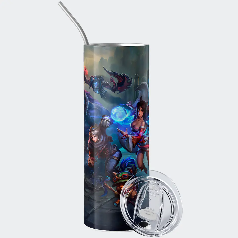 Vaso térmico 600ml - Diseño League of Legends Battle Rift 2