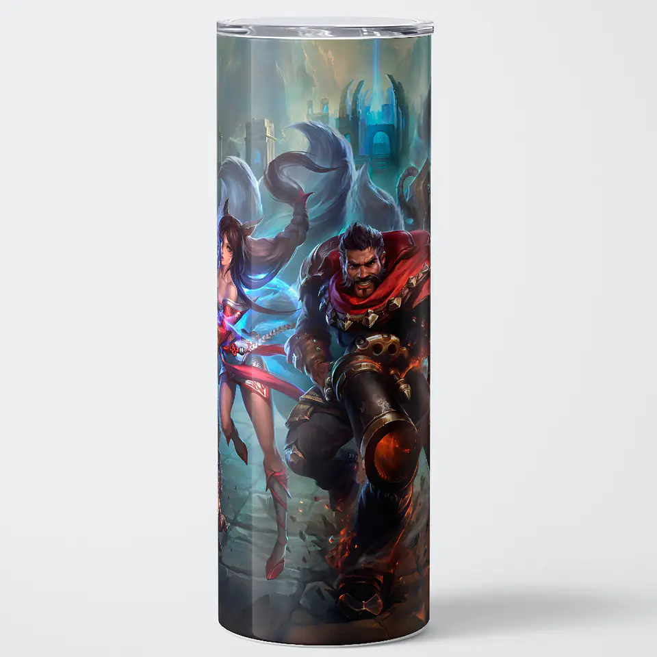 Vaso térmico 600ml - Diseño League of Legends Battle Rift 1
