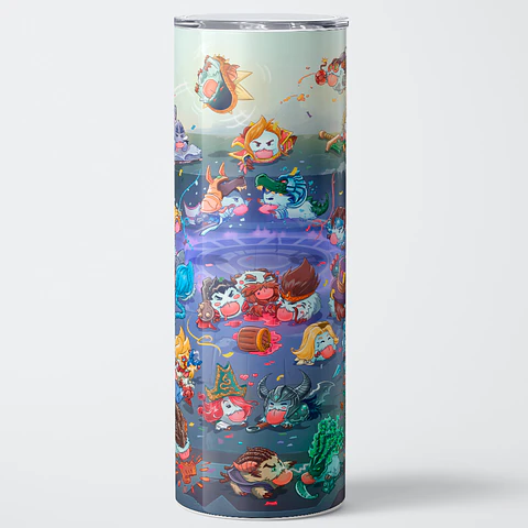 Vaso térmico 600ml - Diseño League of Legends Poros Party