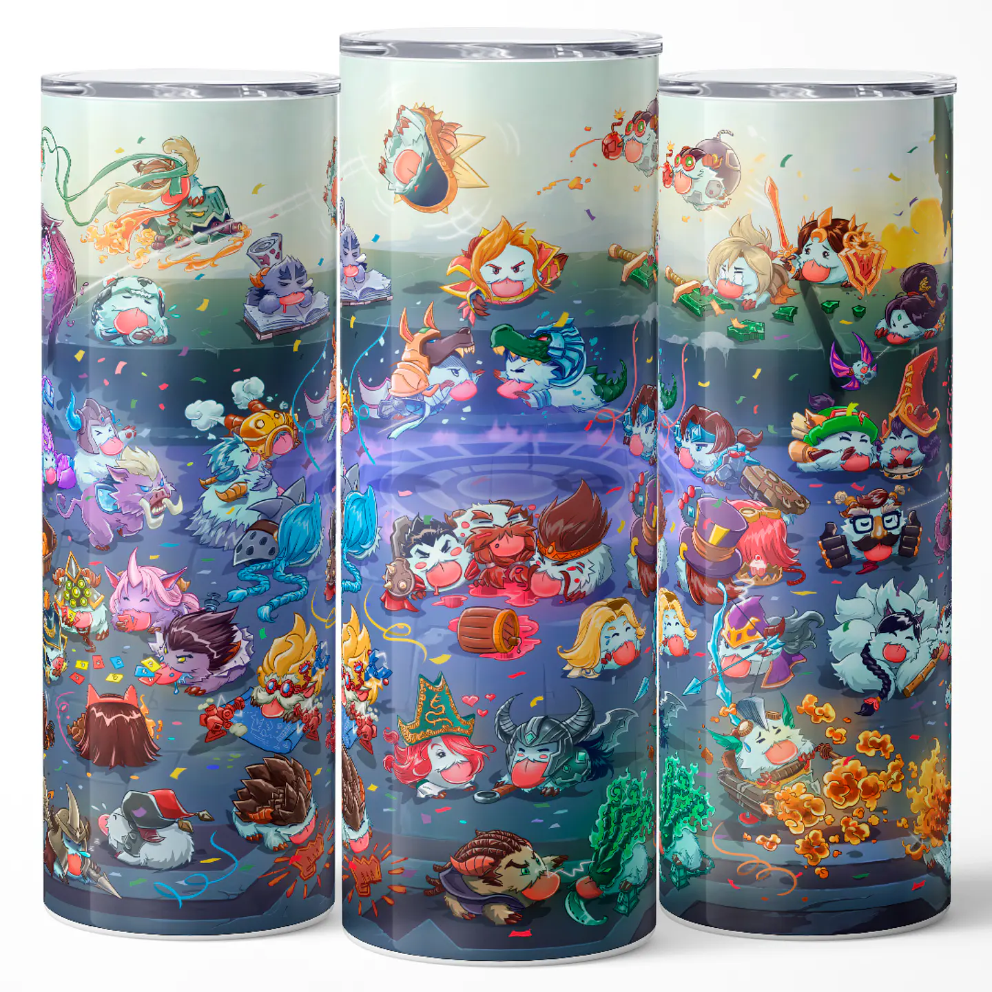 Vaso térmico 600ml - Diseño League of Legends Poros Party 3