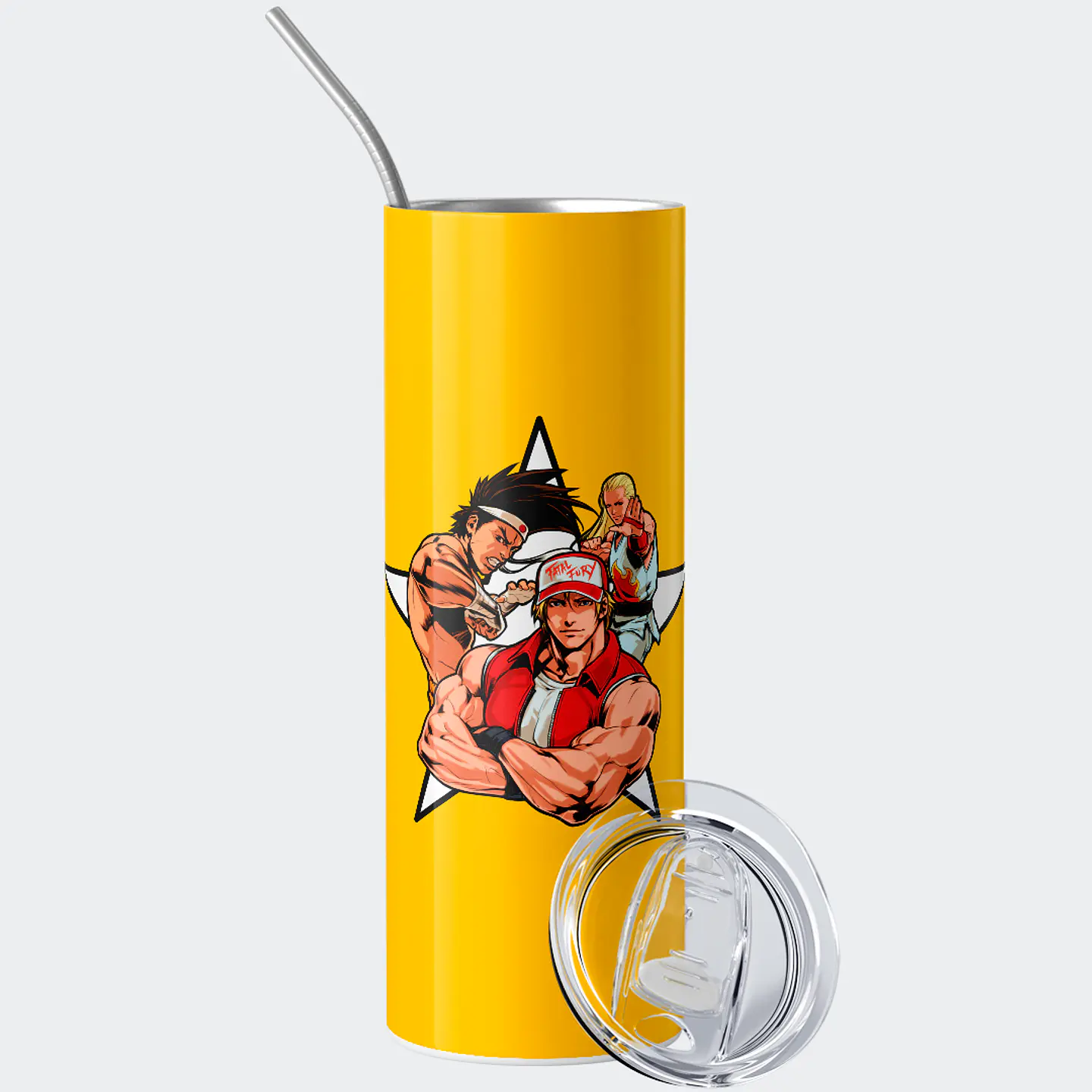 Vaso térmico 600ml - Diseño Fatal Fury Team Star 2