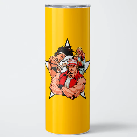 Vaso térmico 600ml - Diseño Fatal Fury Team Star
