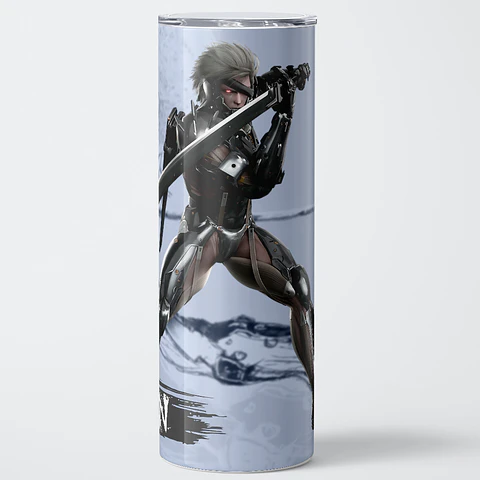Vaso térmico 600ml - Diseño Raiden Cyborg Ninja Style