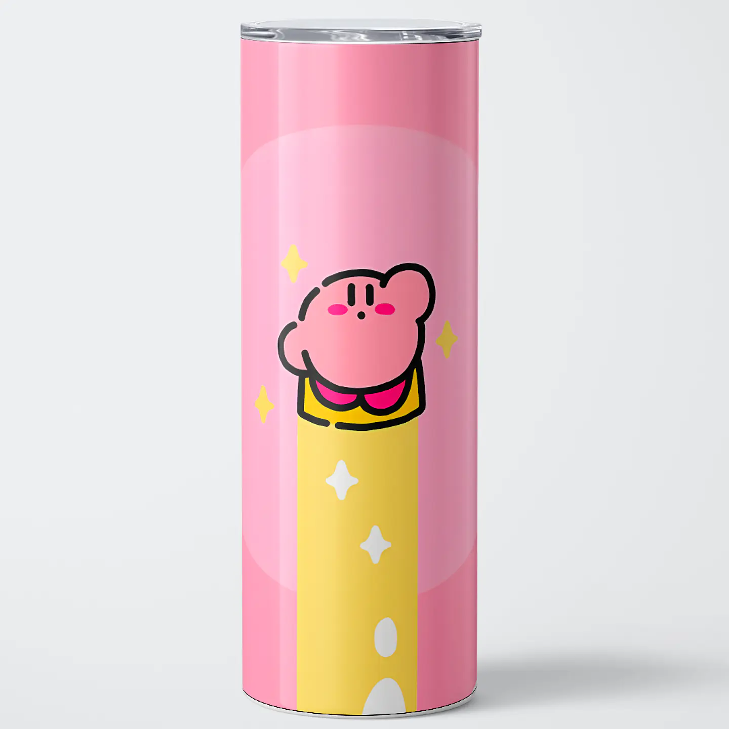 Vaso térmico 600ml - Diseño Kirby Star Ride Minimal 1