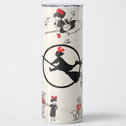Vaso térmico 600ml - Diseño Kiki's Magical Delivery