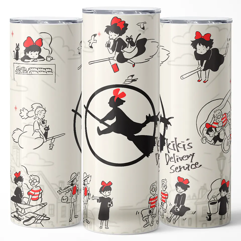 Vaso térmico 600ml - Diseño Kiki's Magical Delivery 3