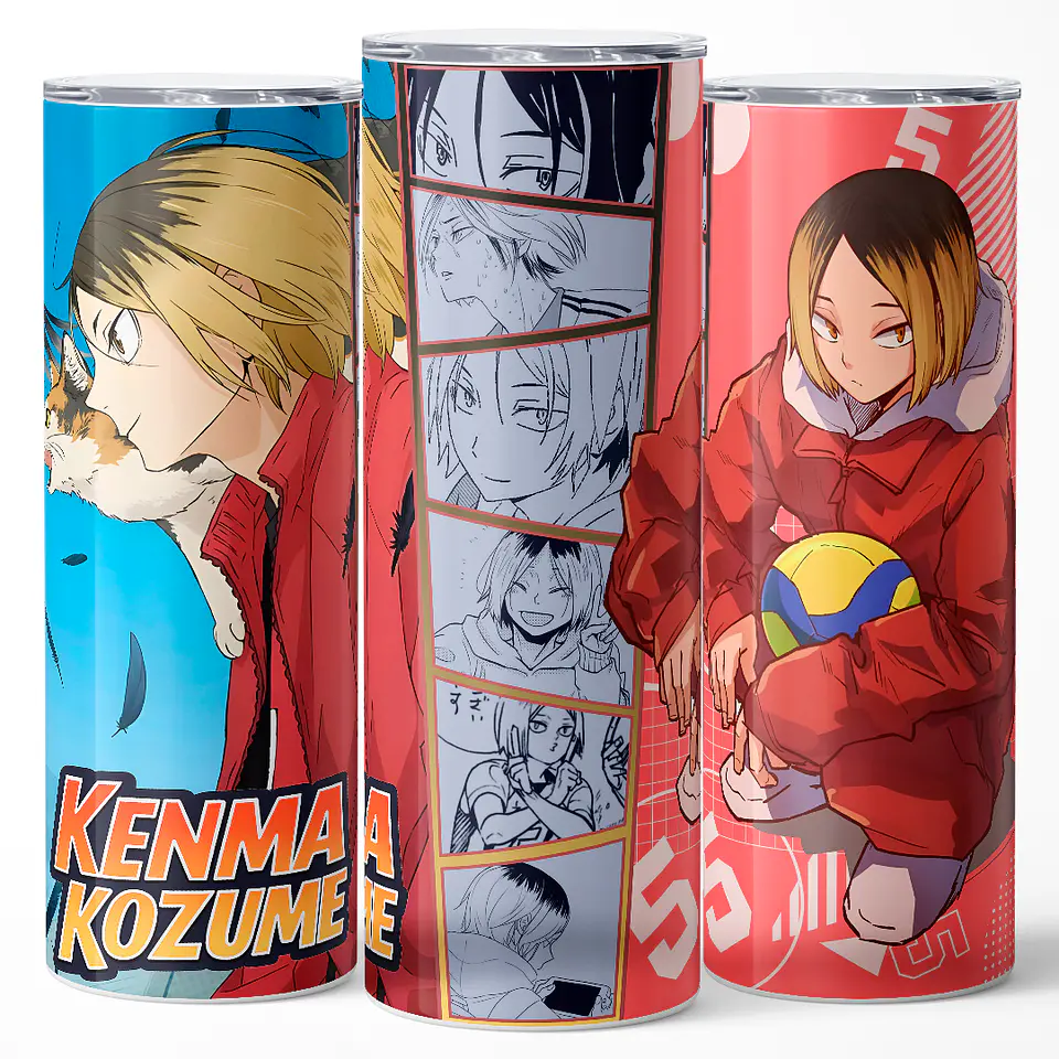 Vaso térmico 600ml - Diseño Kenma Kozume Setter Spirit 3