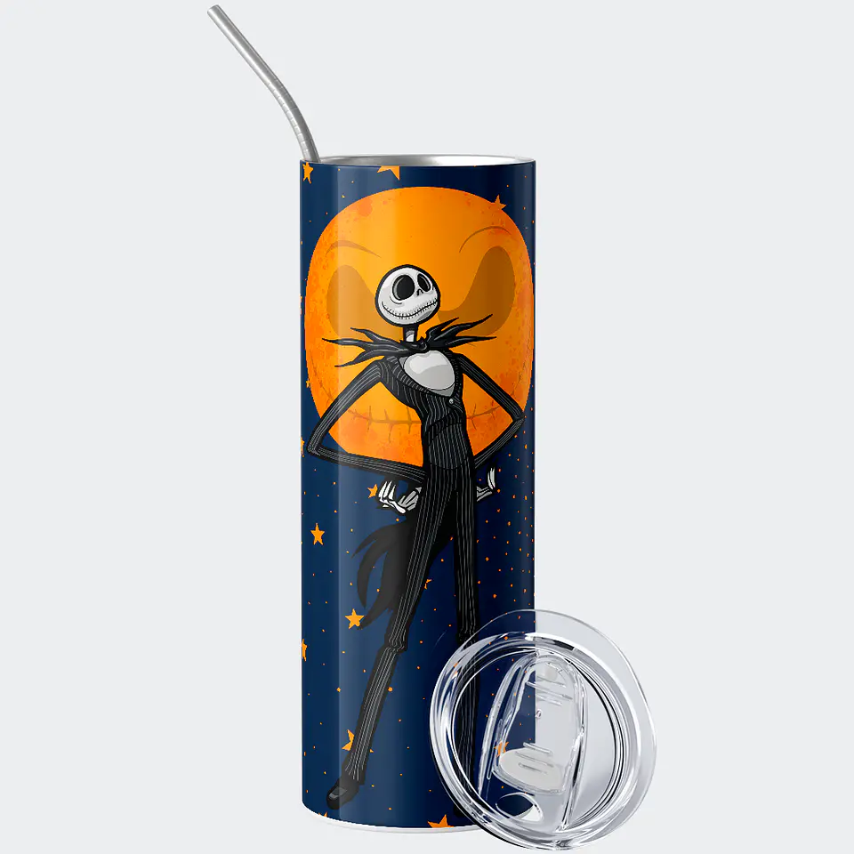 Vaso térmico 600ml - Diseño Jack Skellington Moonlight King 2