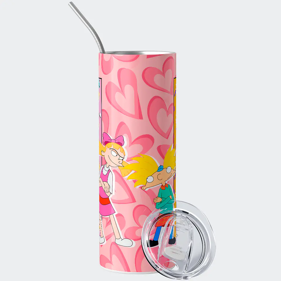 Vaso térmico 600ml - Diseño Arnold & Helga Secret Love Edition 2