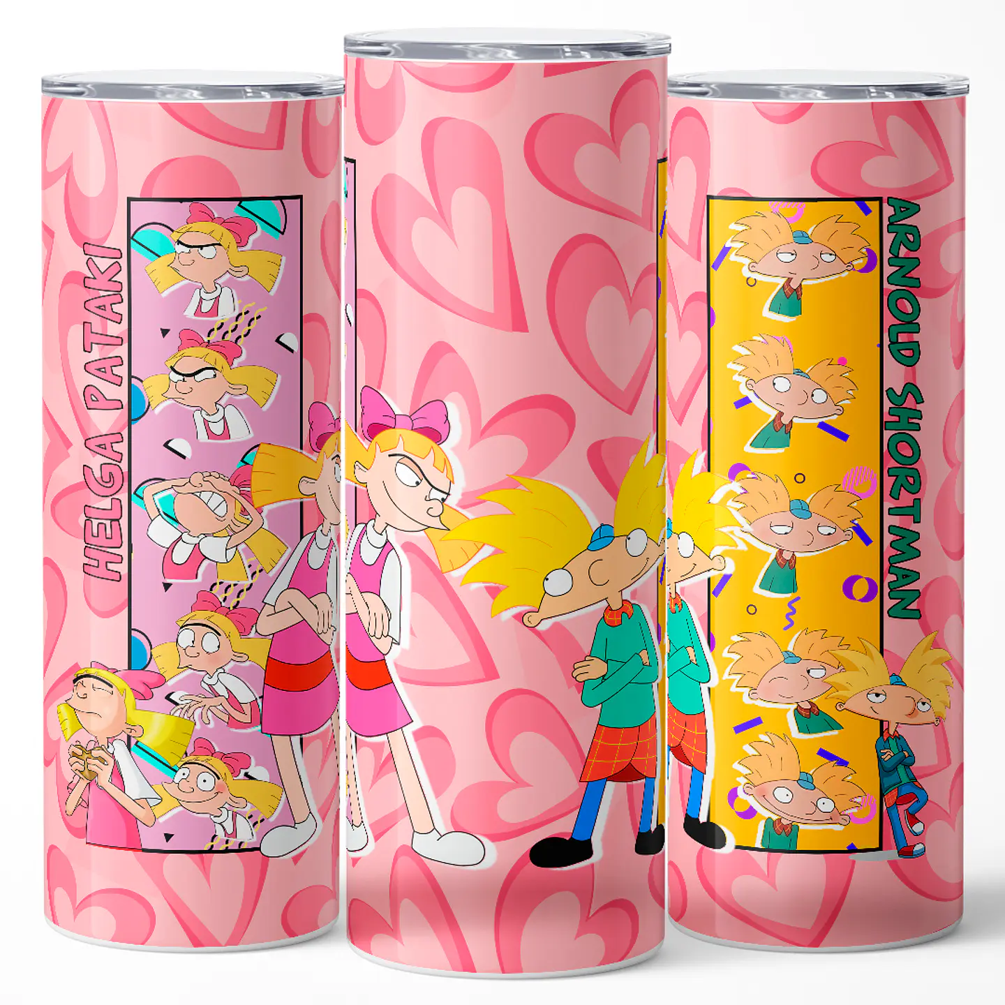 Vaso térmico 600ml - Diseño Arnold & Helga Secret Love Edition 3