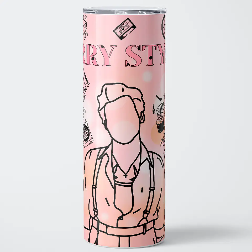 Vaso térmico 600ml - Diseño Harry Styles Golden House Edition 1