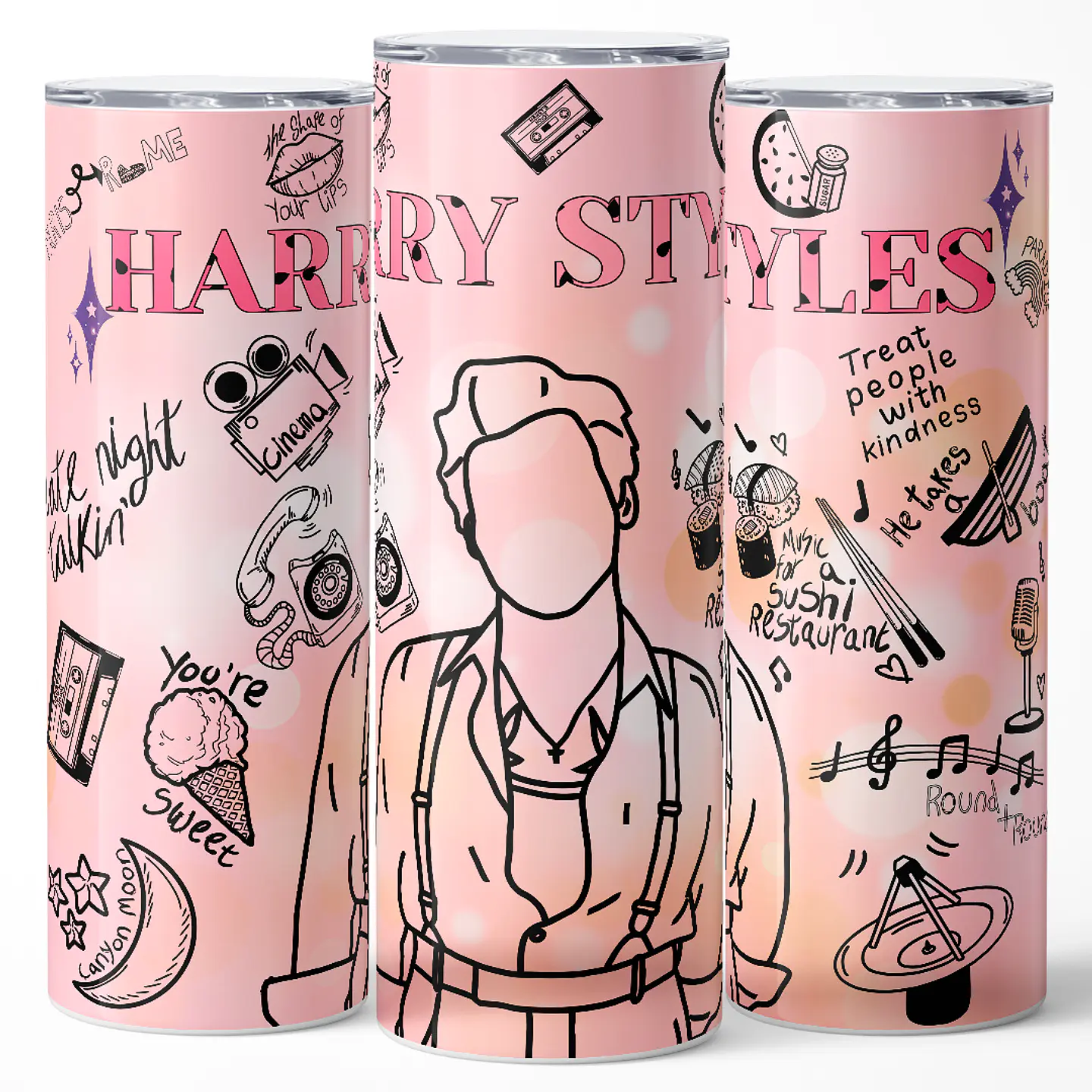 Vaso térmico 600ml - Diseño Harry Styles Golden House Edition 3