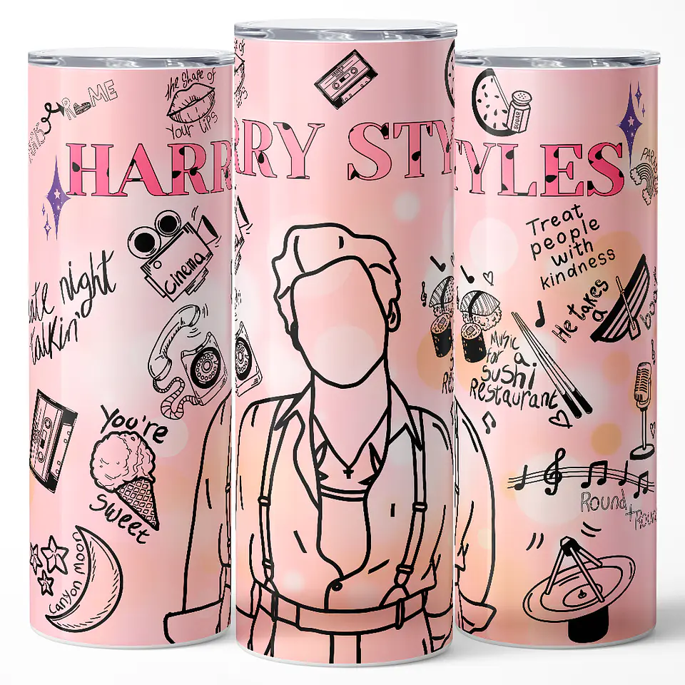 Vaso térmico 600ml - Diseño Harry Styles Golden House Edition 3